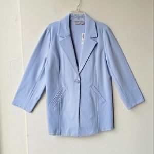 NWT Chico's Knit Plush Jacket Size 2